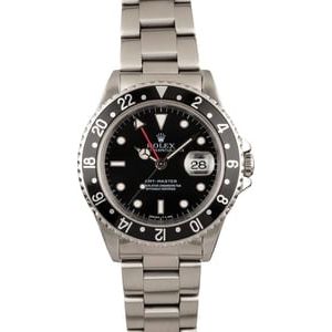 Pre-Owned Rolex GMT-Master 16700 Steel Oyster