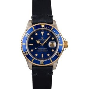 Rolex Two-Tone Submariner Blue