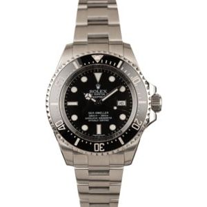 Used Rolex Sea Dweller Deepsea 116660 Luminous Dial