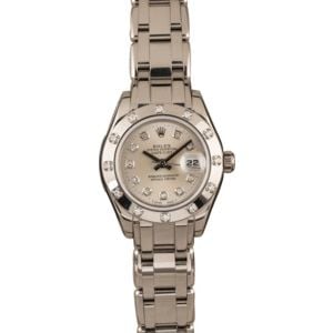 Used Rolex Pearlmaster 80319 Diamond Dial & Bezel