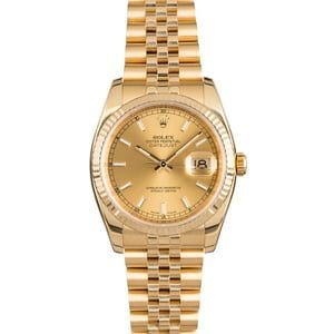 Pre Owned Rolex Datejust 116238 Jubilee Bracelet