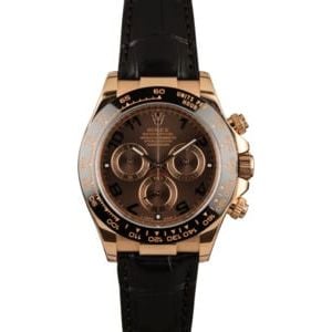 Rolex Daytona Rose Gold Chocolate Dial