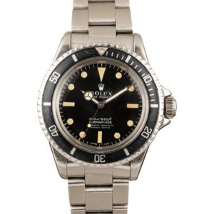 Vintage 1967 Rolex Submariner 5512 Meters First Dial