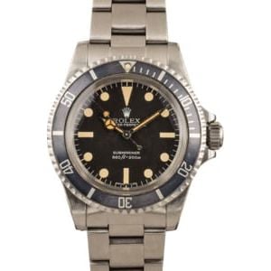 Vintage Rolex Submariner 5513 Maxi Mark III "Lollipop"