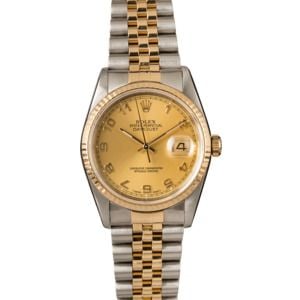 Rolex Arabic Dial Datejust 16233