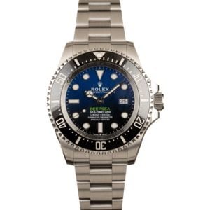 PreOwned Rolex DeepSea 126660 Blue