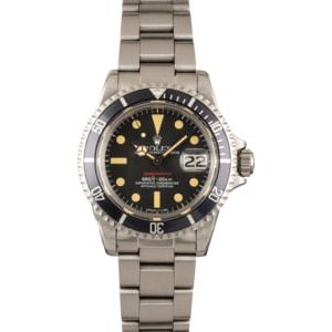 Vintage Rolex Submariner 1680 "Red" Unpolished