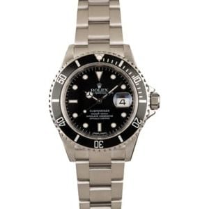 Rolex Submariner 16610 Serial Engraved Rehaut