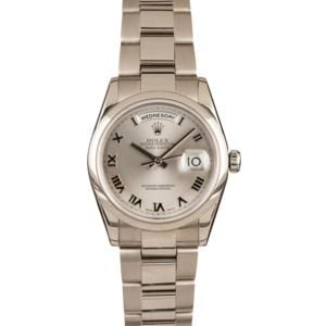 Rolex White Gold Presidential Day-Date 118209