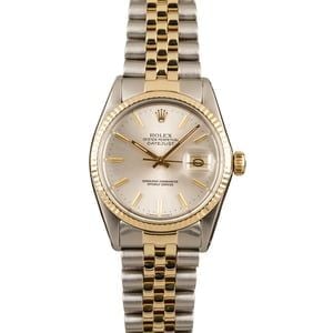 Pre Owned Two-Tone Men's Rolex Datejust 16013 t