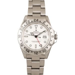 Pre-Owned Rolex Explorer II 16570 Stainless Steel