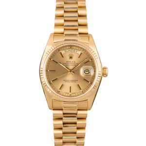 Pre-Owned Rolex Day-Date President 18038