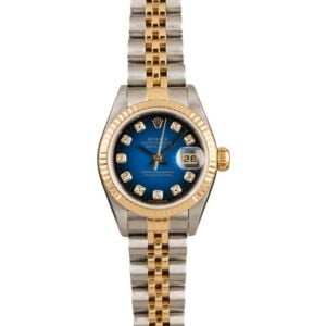 Datejust Ladies Rolex 79173 Blue