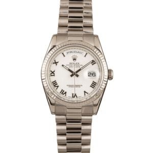 Rolex Day-Date President 118239 White Gold