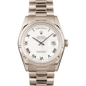 Presidential Rolex Day-Date 118239 White Gold