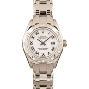 Pre Owned Ladies Rolex Pearlmaster 80319