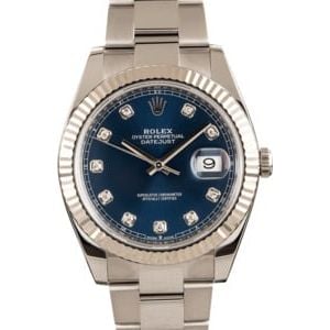 Rolex Datejust 126334 Blue Diamond Dial