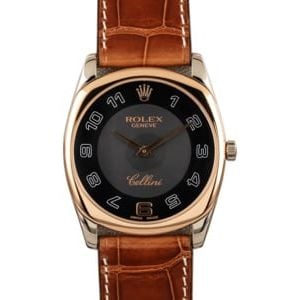 Rolex Cellini 4233 Gold Bezel