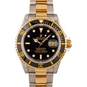 Rolex Submariner 16613 Two Tone Men's Diving Watch