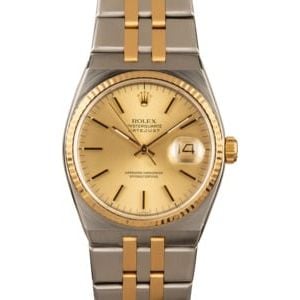 Rolex Oyster Quartz Champagne 17013