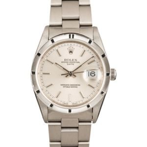 Pre Owned Rolex Date 15010 Stainless Steel