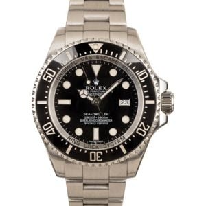 PreOwned Rolex Sea-Dweller DeepSea 116660 Ceramic Bezel