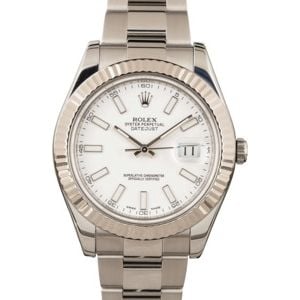 Datejust II Rolex 116334 White