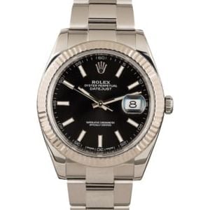 Rolex Datejust Black Dial 126334