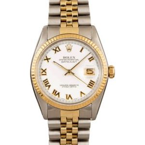 Rolex Datejust 16013 Steel and Gold Watch