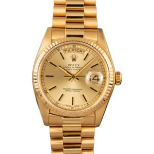 Men's Rolex President 18038