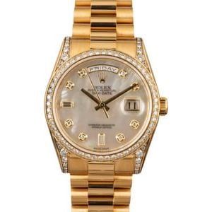 Men's Rolex President Gold Day-Date 118388