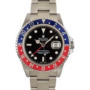 Men's Rolex GMT-Master II 16710 Pepsi Insert