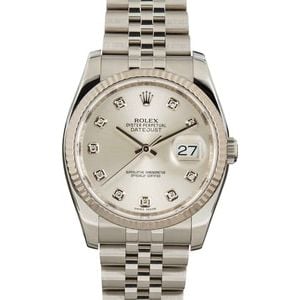 Rolex Datejust Diamond Dial 116234