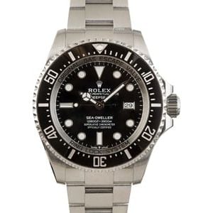 Pre Owned Rolex Sea-Dweller 126660 Steel Oyster