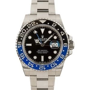 Rolex GMT-Master II Ref 126710 Jubilee "Batman"