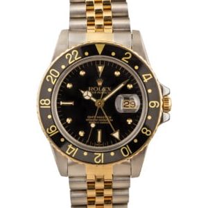 Rolex GMT-Master 16753 Black 'Nipple' Dial