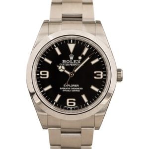 Rolex Explorer 214270BKASO Luminous Dial