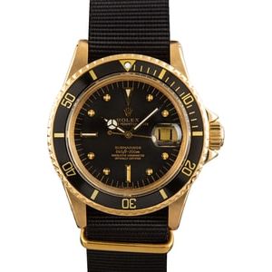 Vintage Rolex Submariner 1680 Gold