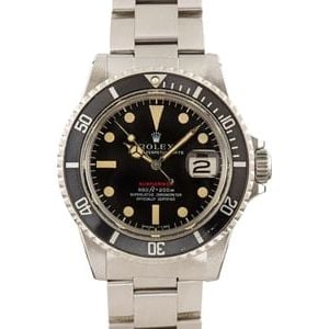 Vintage Rolex Red Submariner Date 1680