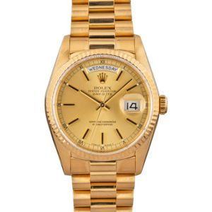 Used Rolex President Day-Date 18238 Gold