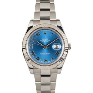 Datejust II Rolex 116334 Roman 100% Authentic