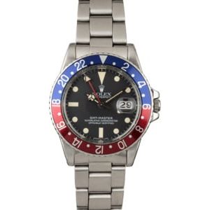 Pre Owned Rolex Pepsi GMT-Master 16750