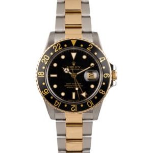 Used Rolex GMT Master 16753 Two Tone