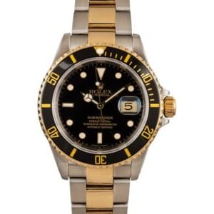 GMT-Master II Rolex 16713 Steel and Gold