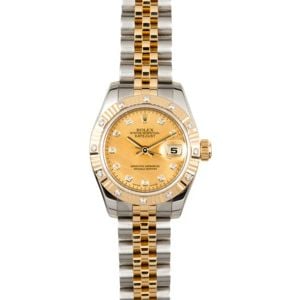 Ladies Datejust 179313 Diamond Mother Of Pearl