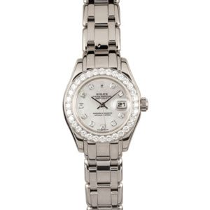 Ladies Pearlmaster 69299 Diamond Dial & Bezel