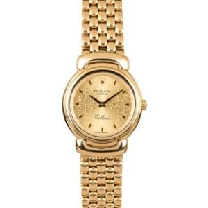 Ladies Rolex Cellini 6621/8 Gold