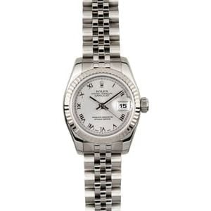 Rolex Lady-Datejust 179174 Silver Roman