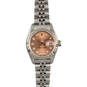 Ladies Rolex Datejust 69174 Diamond