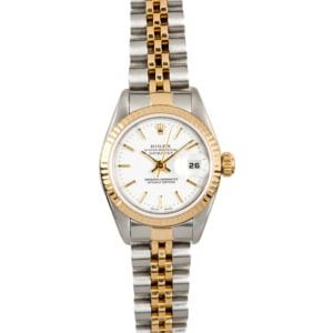 Rolex Datejust Ladies 79173 White Dial